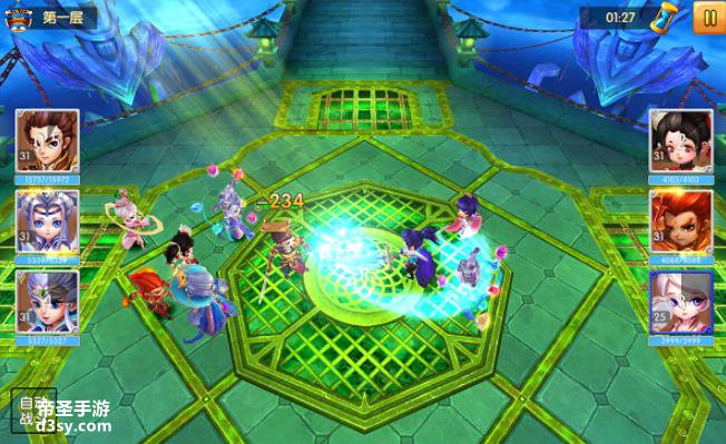 《梦回仙灵-满V版》迷魂塔玩法介绍，朱雀镜可以在迷魂塔商店内换取丰富奖励